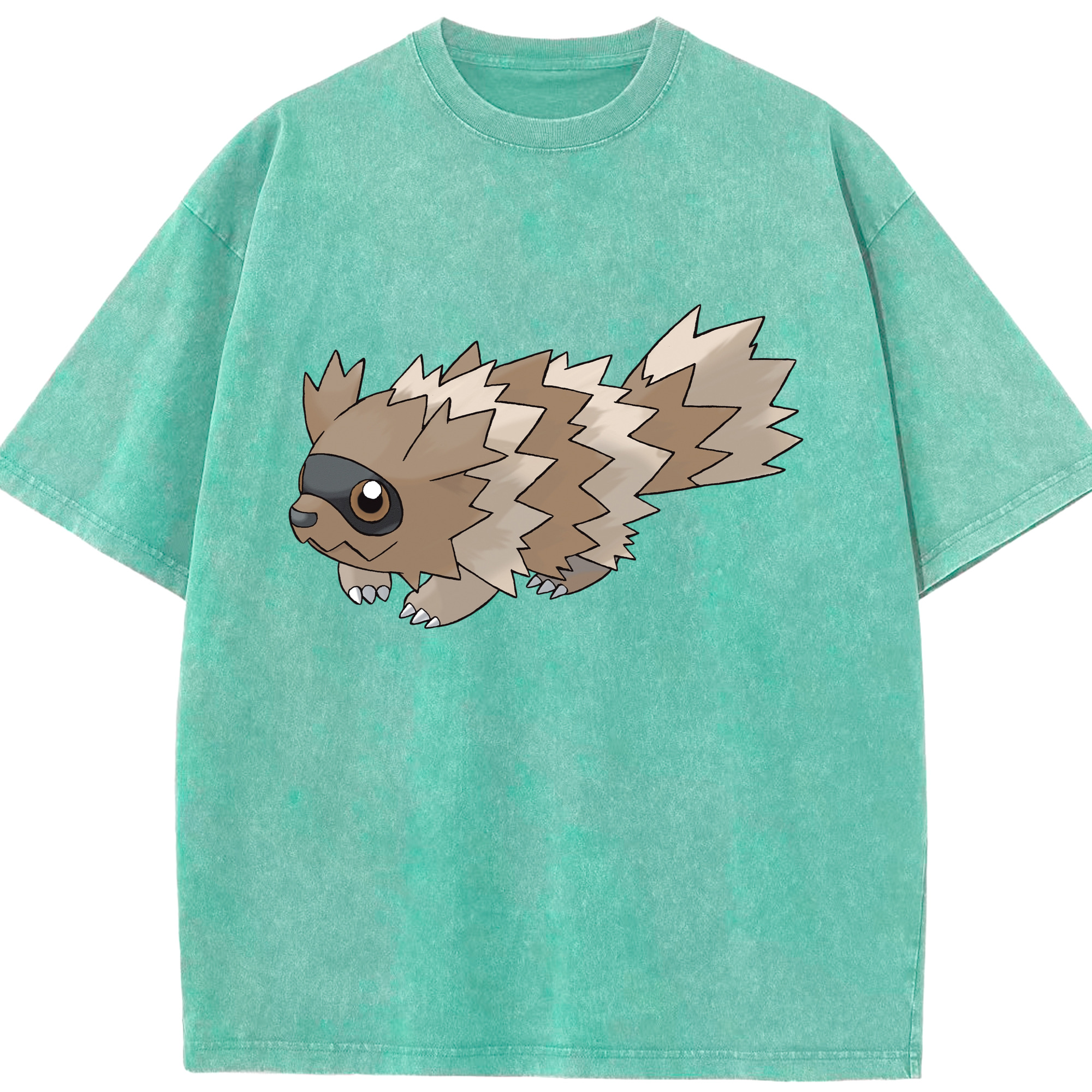 （画像用） ポケットモンスター Pokémon 綿100% ヴィンテージ風 半袖Tシャツ（フロントプリント）